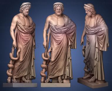 3D model Asklepios Giustini (STL)